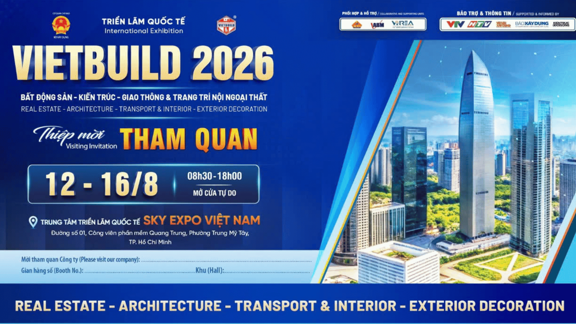 Công ty cổ phần Thái An Ecolife tham gia triển lẵm Vietbuild 2026 .