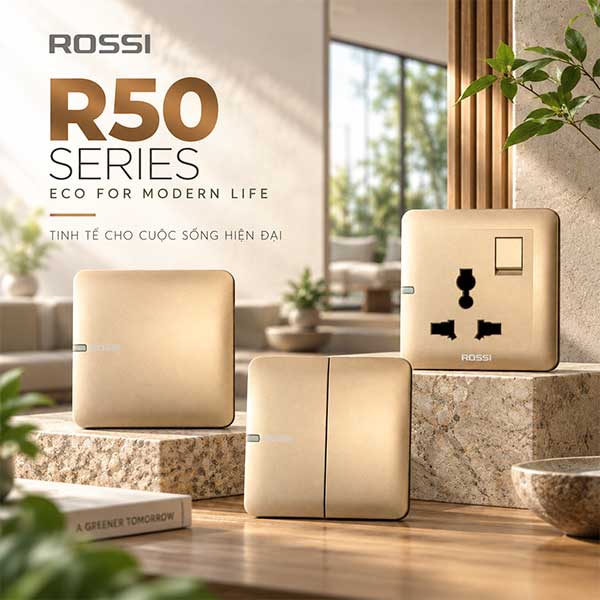 Công tắc ổ cắm vuông R50 SERIES
