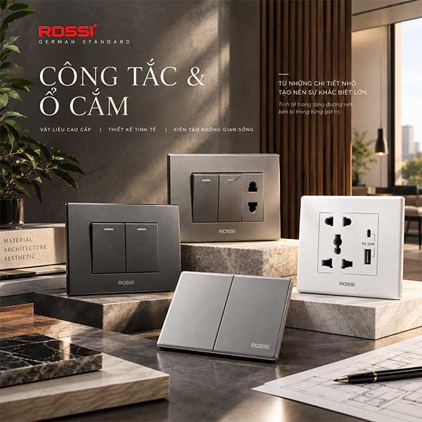 Công tắc - Ổ cắm