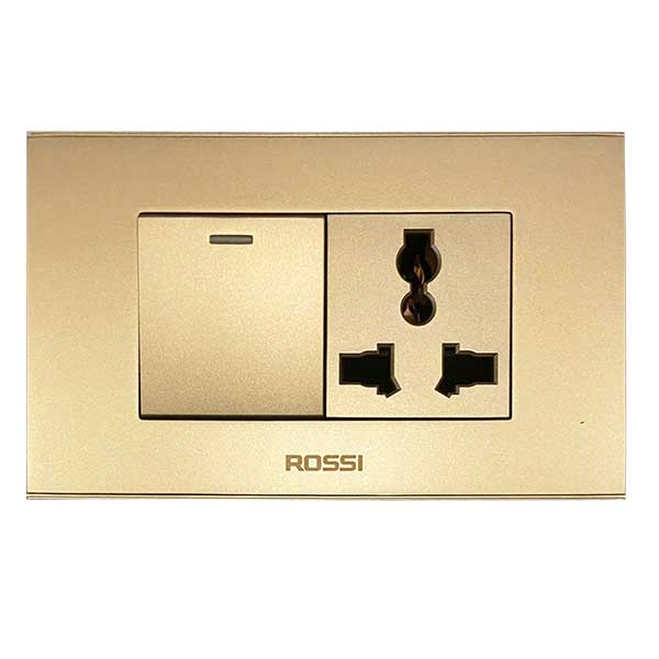 Công tắc 2 cực 20A và ổ cắm đa năng 3 chấu R32