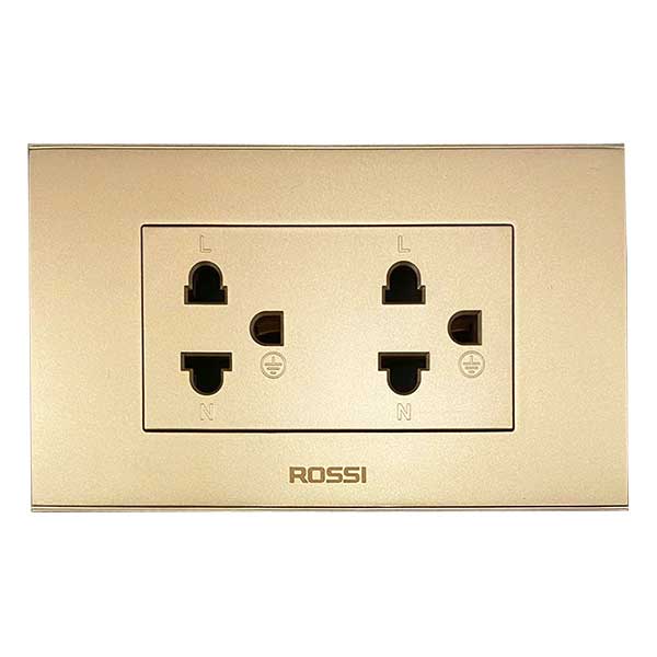 Ổ cắm đôi liền 3 chấu R32