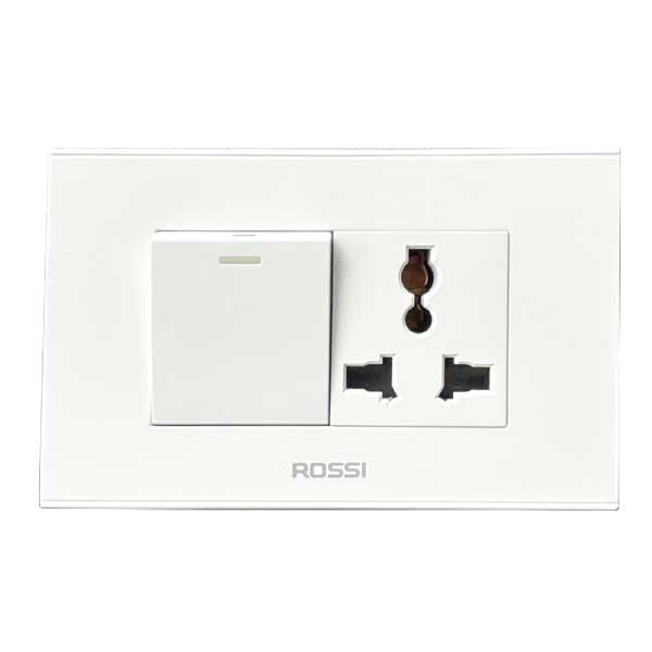 Bộ công tắc đơn 1 chiều và ổ cắm đa năng R30