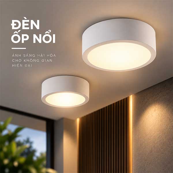 Đèn ốp nổi