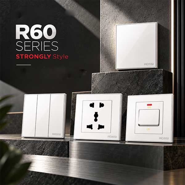 Công tắc ổ cắm vuông R60 SERIES